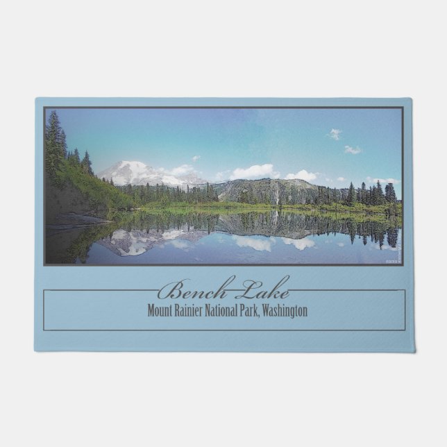 Benediktinersee Fußmatte (Vorderseite)