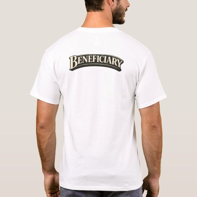 Beneficiary T-Shirt (Rückseite)