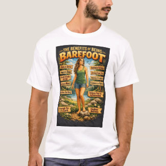 Benefits of going barefoot T-Shirt
