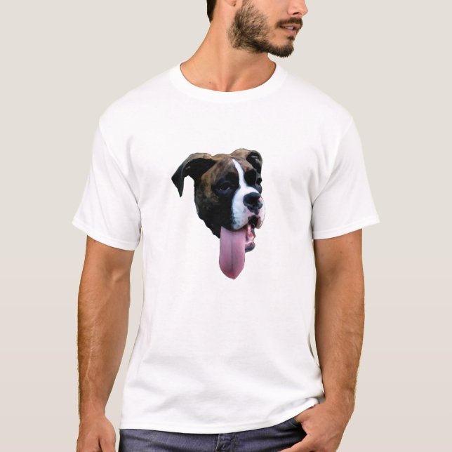 Benelli der Boxer-Hund T-Shirt (Vorderseite)
