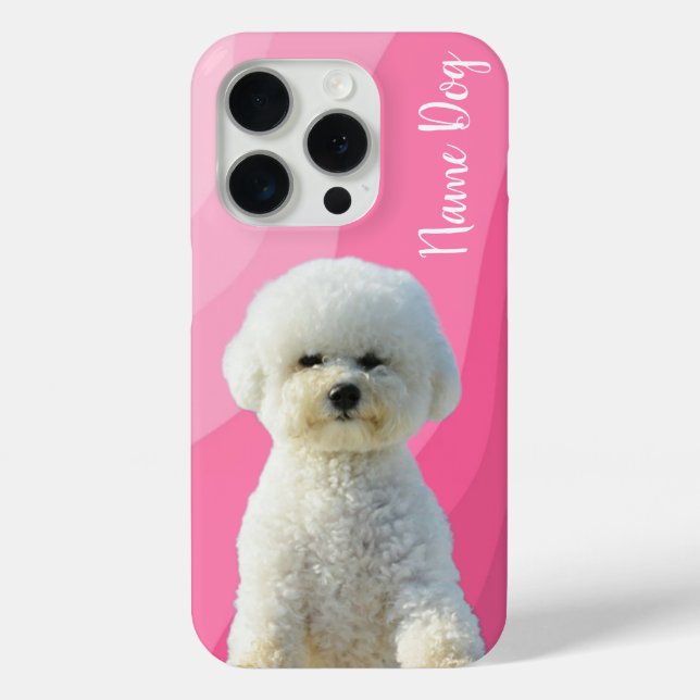 Benennen Sie Ihren Bichon Frise Hund in den Telefo Case-Mate iPhone Hülle (Rückseite)
