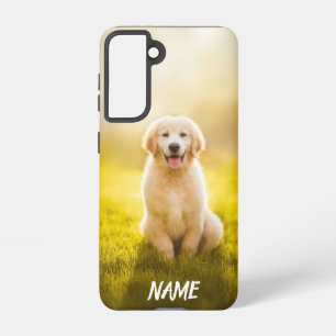 Benennen Sie Ihren Golden Retriever Hund in der Te Samsung Galaxy Hülle