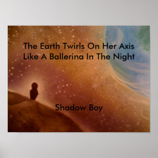 Benennen Sie Ihren Print Shadow Boy Poster