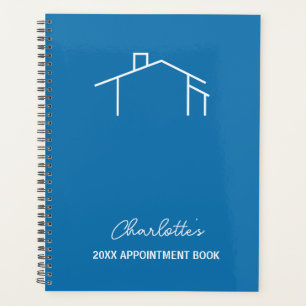 Benennung eines Buchplaners für das Blue House-Log Planer