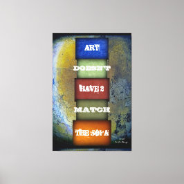 Benennung und Unterschrift von Kunst Leinwanddruck