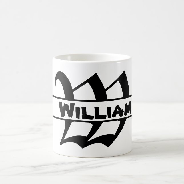 Benennungsschreiben anpassen kaffeetasse (Mittel)