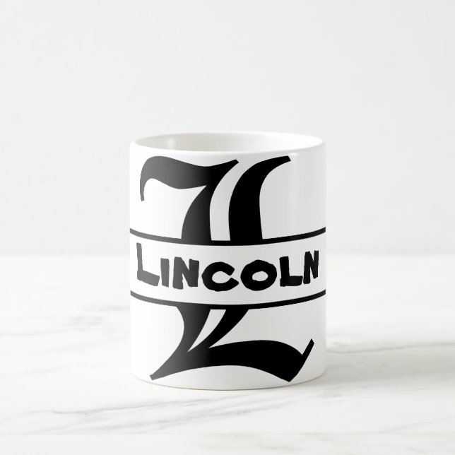 Benennungsschreiben anpassen kaffeetasse (Mittel)