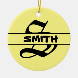 Benennungsschreiben anpassen keramik ornament