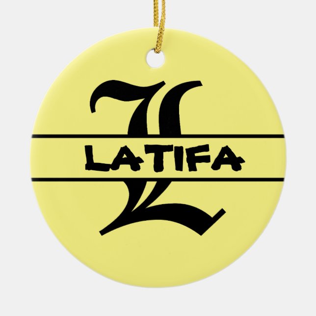 Benennungsschreiben anpassen keramik ornament (Vorne)