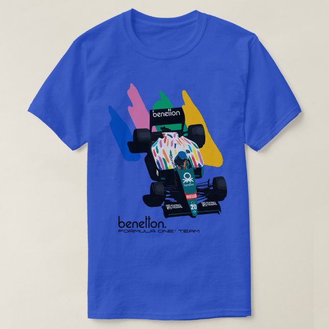 Benetton Racing B186 T-Shirt (Design vorne)