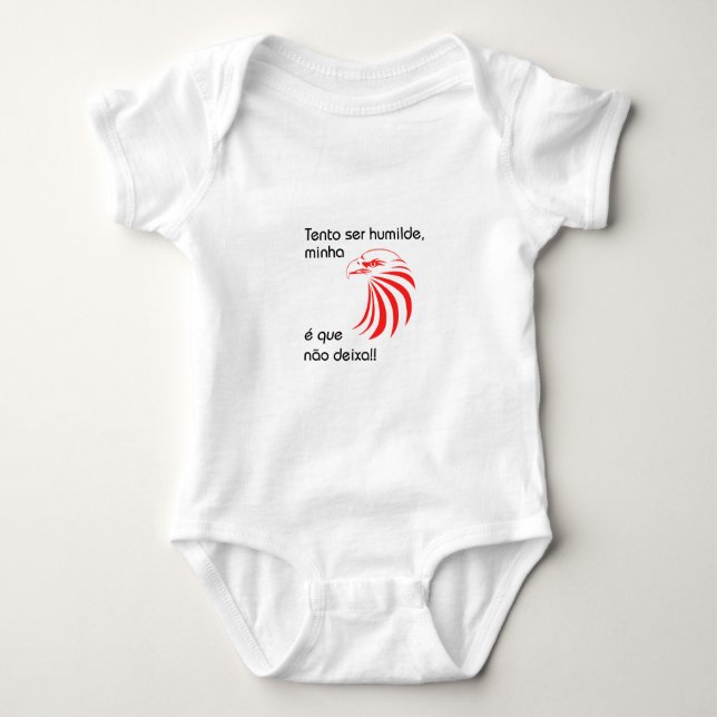 Benfica Baby Strampler (Vorderseite)