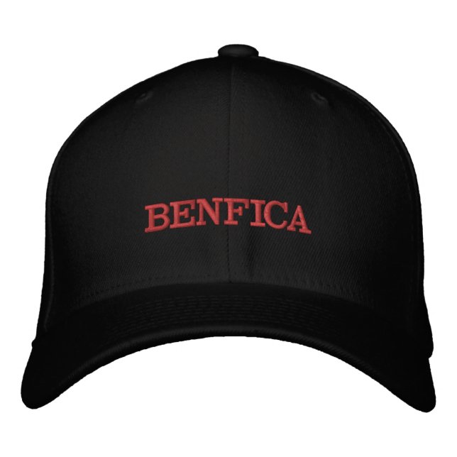 Benfica Bestickte Baseballkappe (Vorderseite)