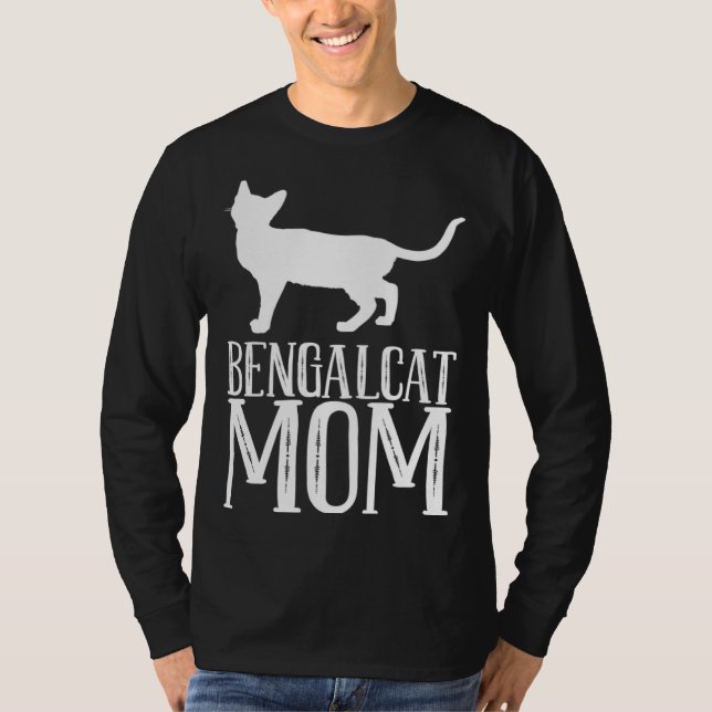 Bengal  Bengal cat  Bengal mom  2 T-Shirt (Vorderseite)