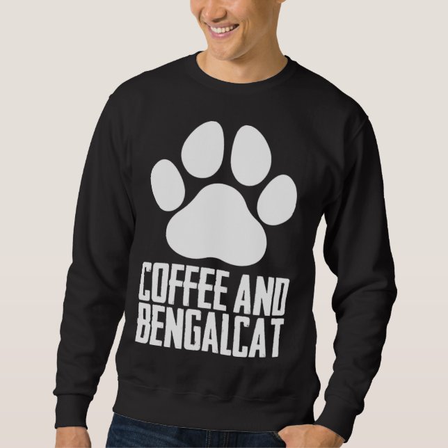 Bengal  Bengal cat  Bengal mom  8 Sweatshirt (Vorderseite)
