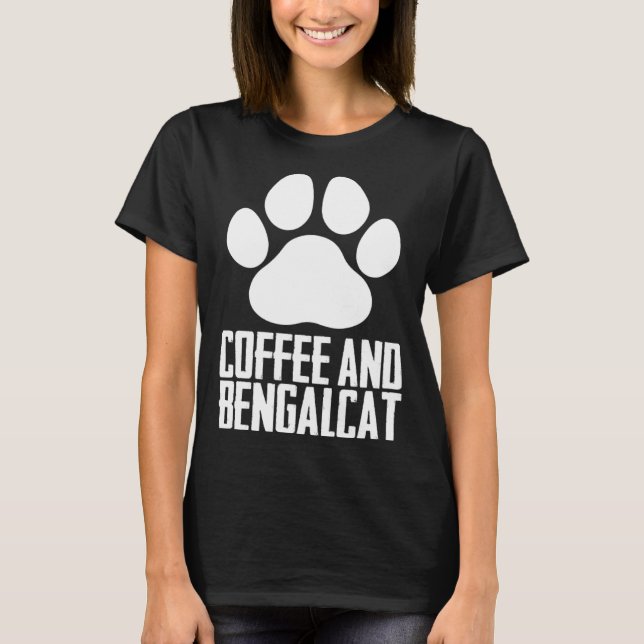 Bengal  Bengal cat  Bengal mom  8 T-Shirt (Vorderseite)