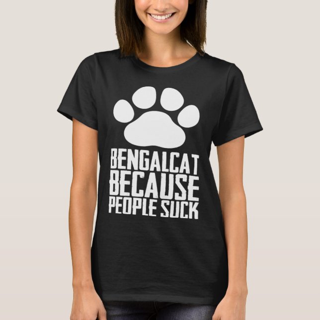 Bengal  Bengal cat  Bengal mom T-Shirt (Vorderseite)
