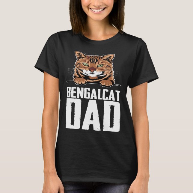 Bengal  Bengal cats  Bengal mom  3 T-Shirt (Vorderseite)
