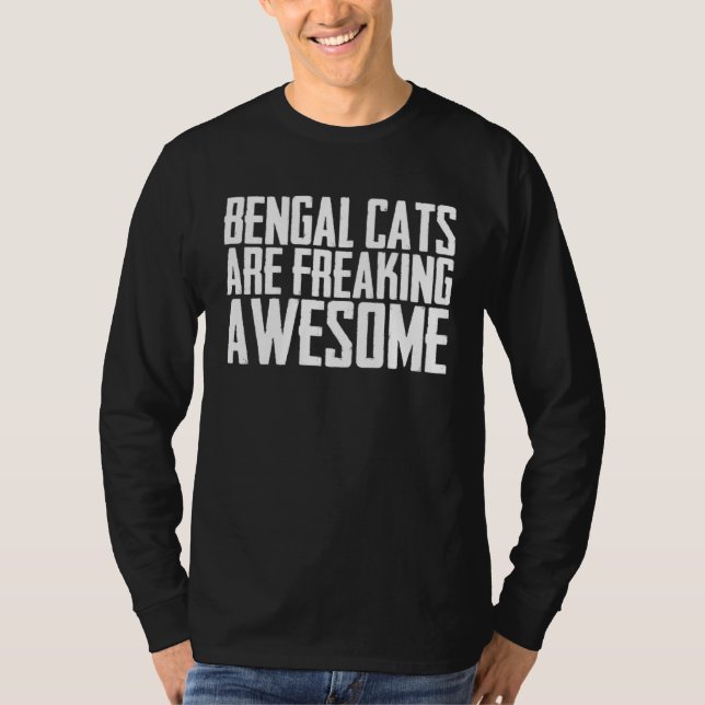 Bengal  Bengal cats  Bengal mom  4 T-Shirt (Vorderseite)