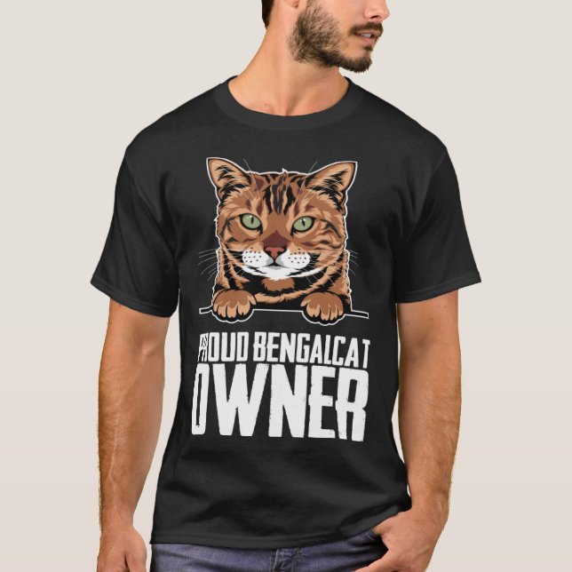 Bengal cat  Bengal  Bengal kitten T-Shirt (Vorderseite)