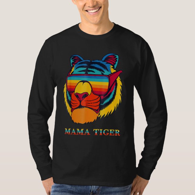 Bengal Cool Tiger Sungasse T-Shirt (Vorderseite)
