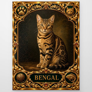 Bengal, Juwelen-Erbstück-Kunst Postkarte