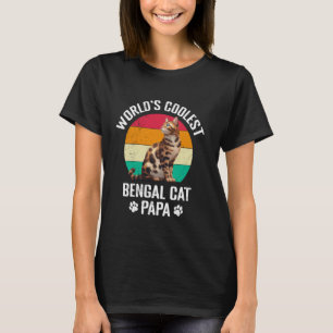 Bengal-Kater-Papa WELTWEIT COOLSTER BENGAL-VATER K T-Shirt