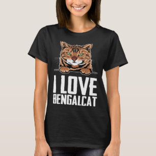 Bengal-Kätzchen Bengal-Mutter Bengal-Vater 12 T-Shirt