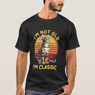 Bengal-Katze ICH BIN NICHT ALT ICH BIN KLASSIKER L T-Shirt
