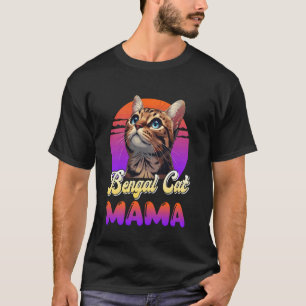BENGAL-KATZE-MUTTER Bengal-Katze-Mama der Bengal-K T-Shirt