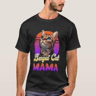 BENGAL-KATZE-MUTTER Bengal-Katze-Mama der Bengal-K T-Shirt