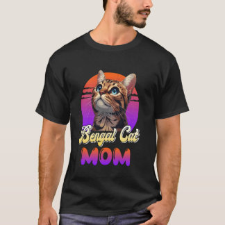 BENGAL-KATZE-MUTTER Bengal-Katze-Mama der Bengal-K T-Shirt