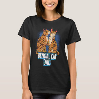Bengal-Katze-Vater T-Shirt