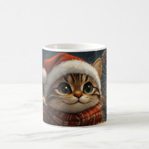 Bengal-Katzen-Achterbahn-Weihnachten Kaffeetasse