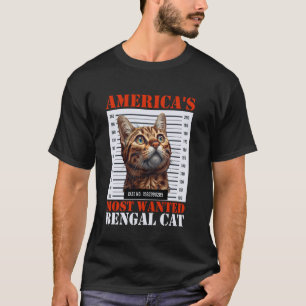 Bengal-Katzen AMERIKAS MEISTGEWÜNSCHTE BENGAL-KATZ T-Shirt