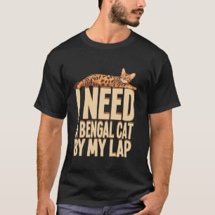 Bengal-Katzen Kittenliebhaber Katze Bengal auf mei T-Shirt