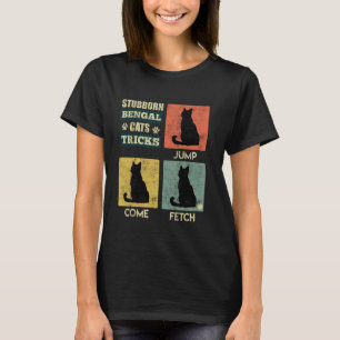 Bengal-Katzen STURE BENGAL-KATZEN TRICKS Lustig Vi T-Shirt