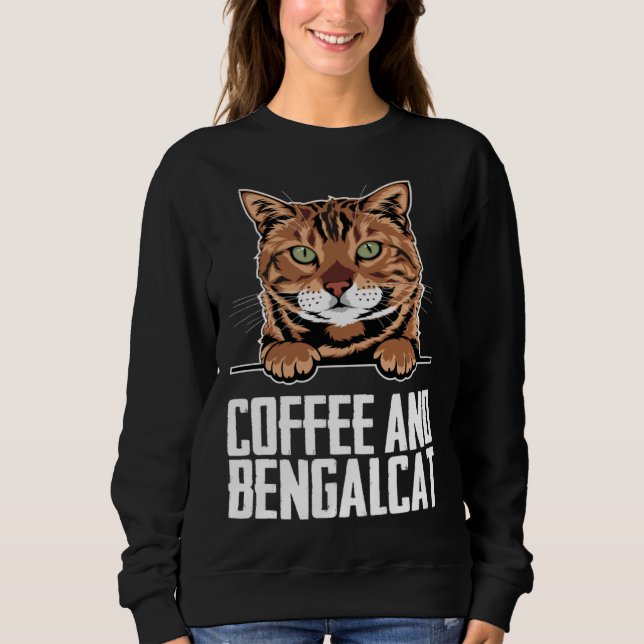 Bengal kitten  Bengal mom  Bengal dad  13 Sweatshirt (Vorderseite)