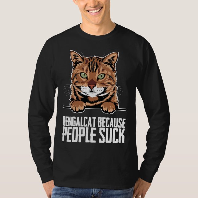 Bengal kitten  Bengal mom  Bengal dad  5 T-Shirt (Vorderseite)