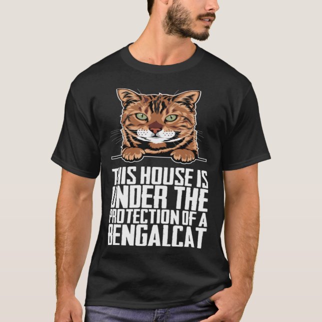 Bengal kitten  Bengal mom  Bengal dad  6 T-Shirt (Vorderseite)