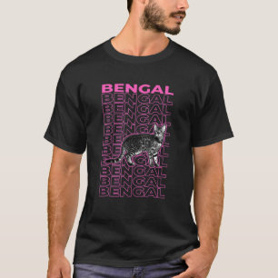 Bengal-Pastell-Ästhetik T-Shirt