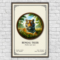 Bengal Tiger Zoologie-Serie