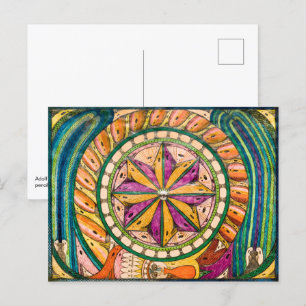 Bengali-Feuerwerk   Adolf Wolfli   Postkarte