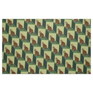 Bengalisch auf einem Kasten Stoff