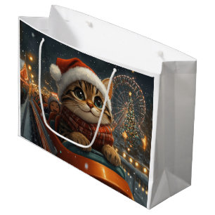 Bengalisch Cat Roller Untersetzer Weihnachten Große Geschenktüte