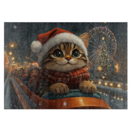 Bengalisch Cat Roller Untersetzer Weihnachten Schneidebrett