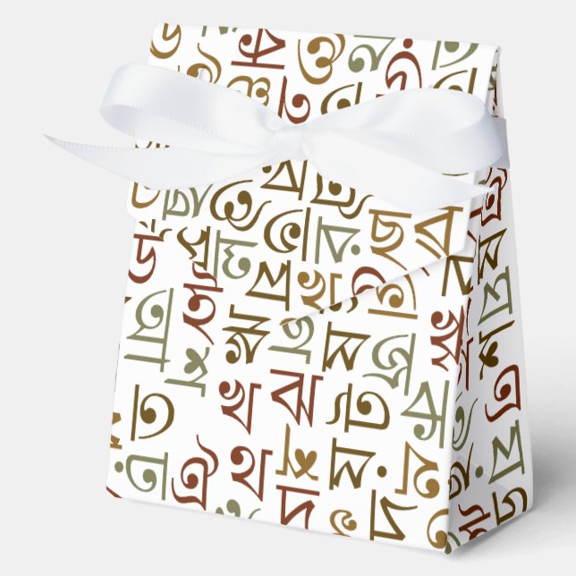 bengalisch geschenkschachtel (Vorderseite)
