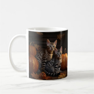 Bengalisch Kitten Autumn Delight Pumpkin Kaffeetasse