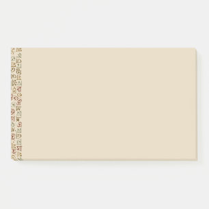 bengalisch post-it klebezettel