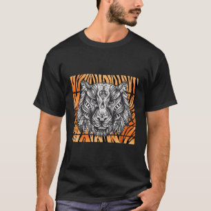 Bengalisch Tiger Face Ornament Bengalisch Tiger Lo T-Shirt
