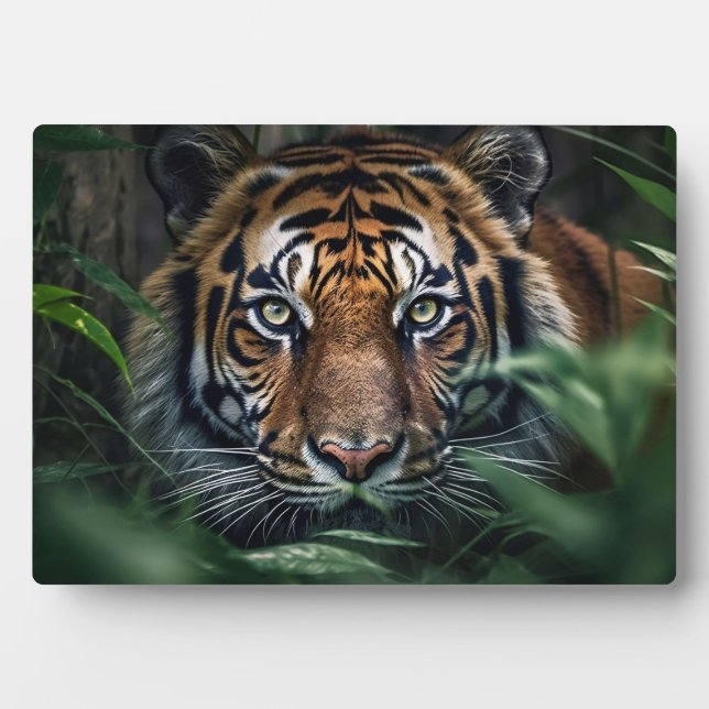 Bengalisch Tiger Fotoplatte (Vorderseite)